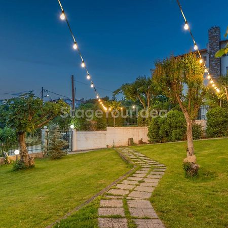 Traditional Villa Appartment With Garden, Also For Gatherings ,15 Minutes From Thessaloniki Airport Eksteriør bilde