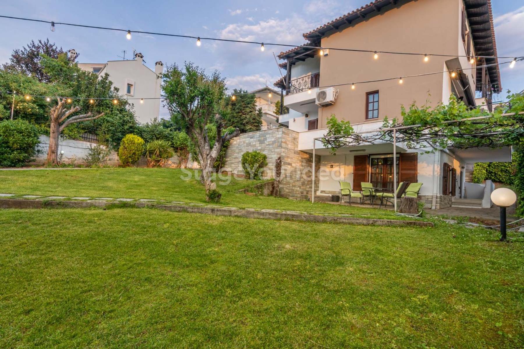 Traditional Villa Appartment With Garden, Also For Gatherings ,15 Minutes From Thessaloniki Airport Eksteriør bilde