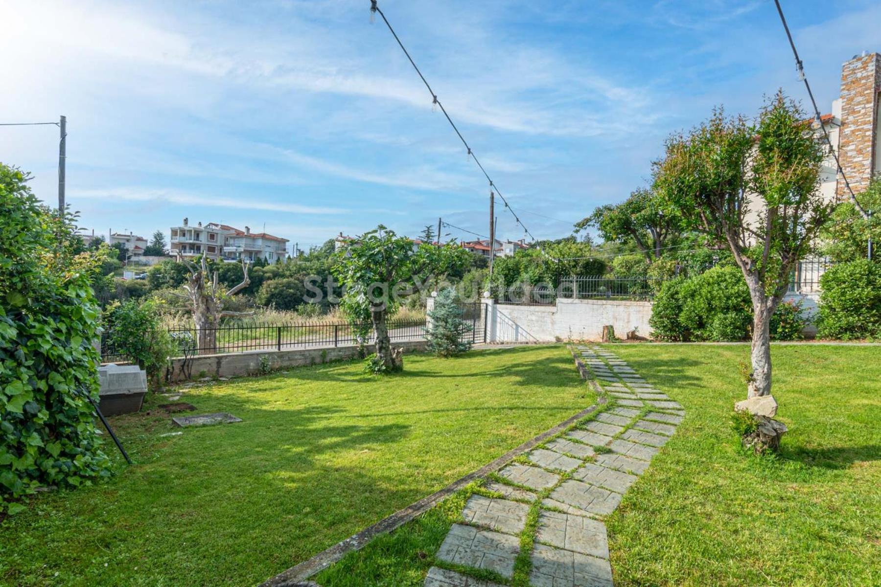 Traditional Villa Appartment With Garden, Also For Gatherings ,15 Minutes From Thessaloniki Airport Eksteriør bilde